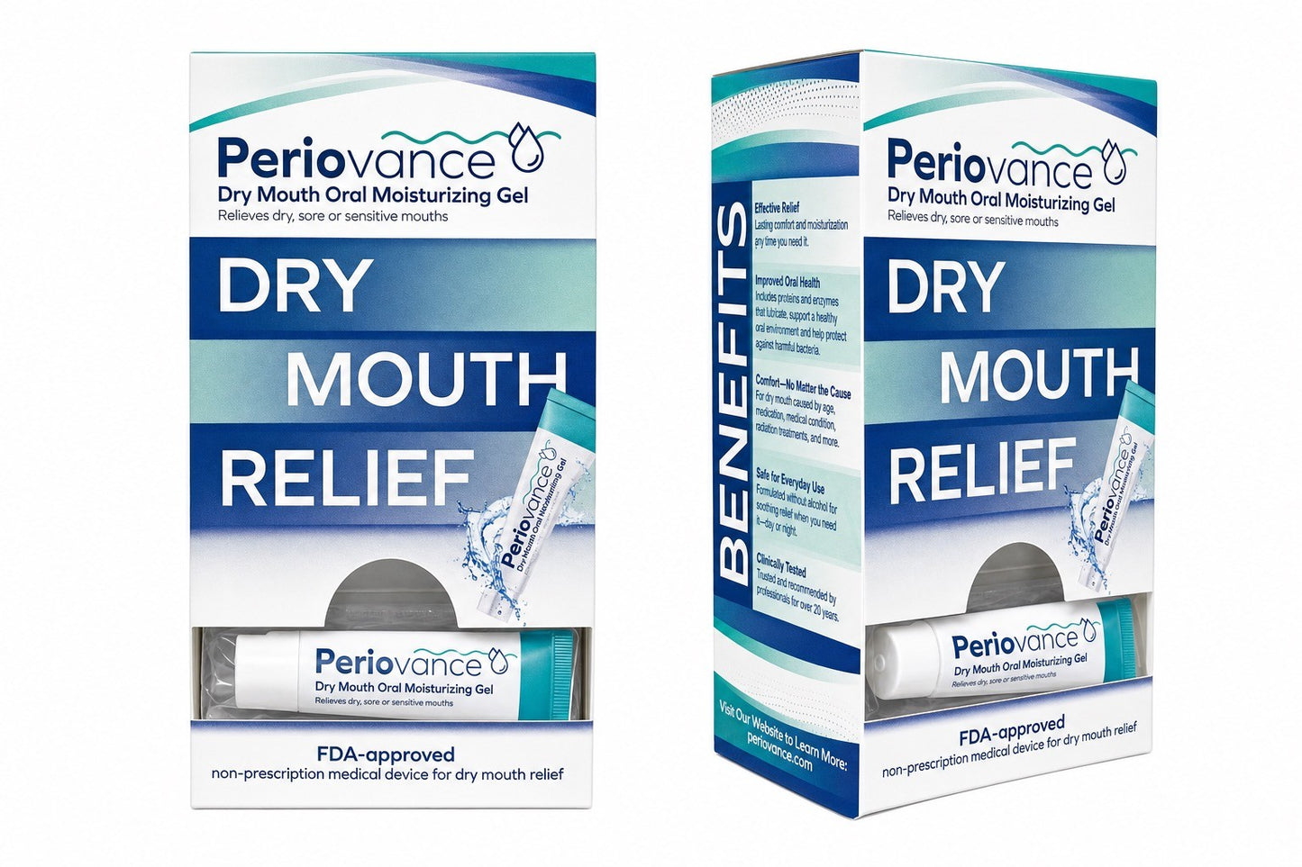 Periovance Patient Samples - 25 (0.5 oz) Tubes with 25 Brochures